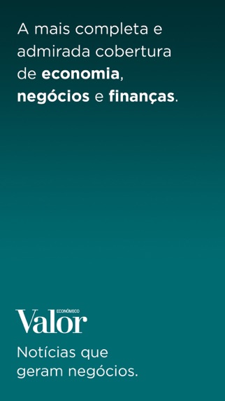 Screenshot #1 pour Valor Econômico - Exclusivo