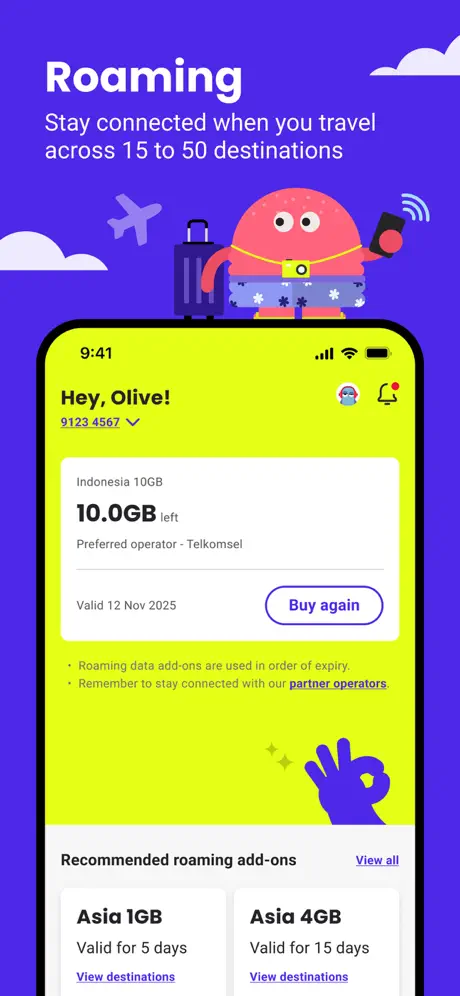 GOMO by Singtel screenshot 3