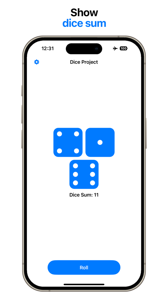 #3. Dice Project (iOS) By: Loizos Prodromou