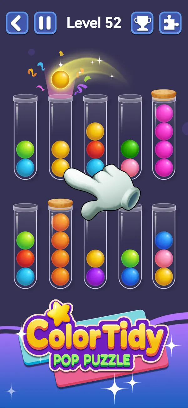 Screenshot #1 pour Color Tidy  ：Pop Puzzle
