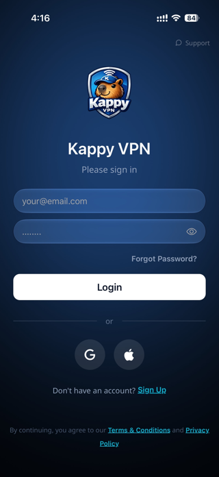 Kappy VPN Screenshot 1 of 6