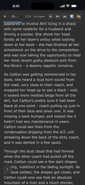 AoVault Fanfiction Library screenshot 3