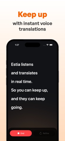 Estia: Translate Conversations Screenshot 1 of 5