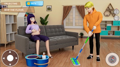 Anime Pregnant Mommy Games Sim Screenshot