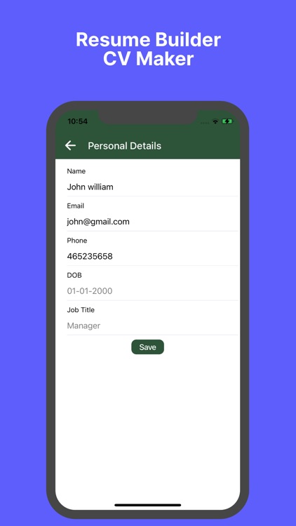 Resume Builder ° screenshot-3