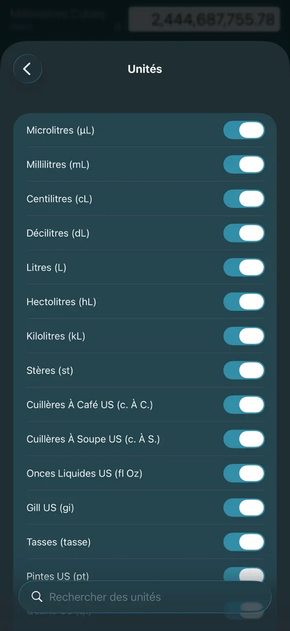 Screenshot #3 pour Mila's Volume Converter