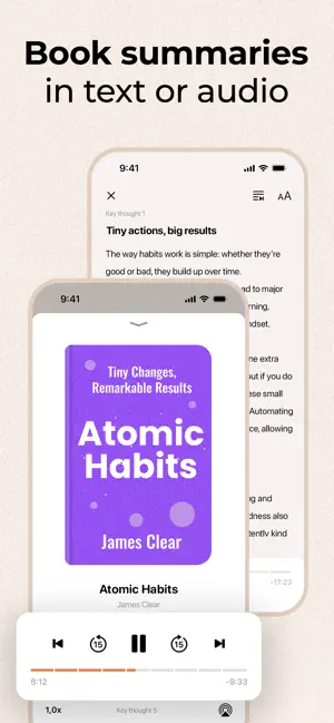 Milestone - Book Summaries screenshot 2
