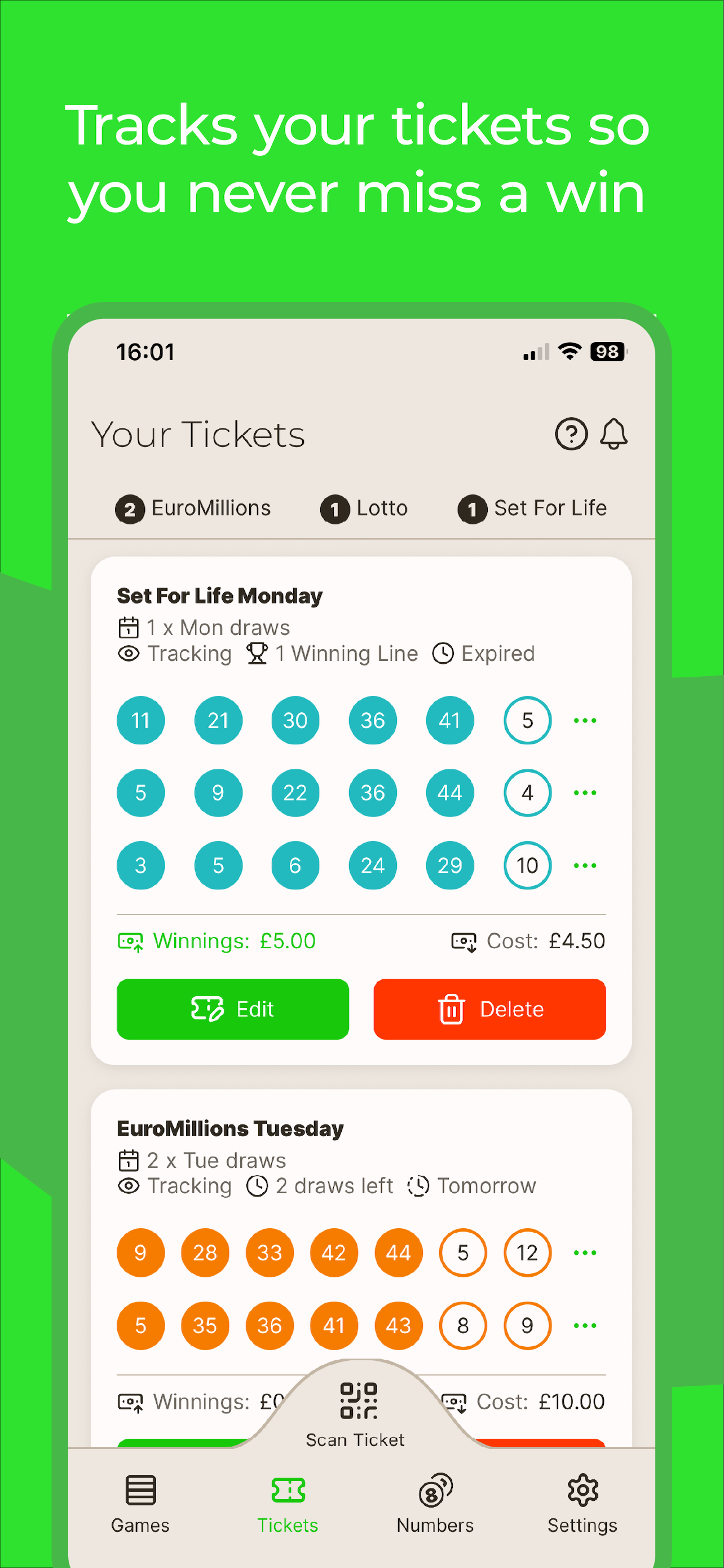 LottoBase: UK National Lottery