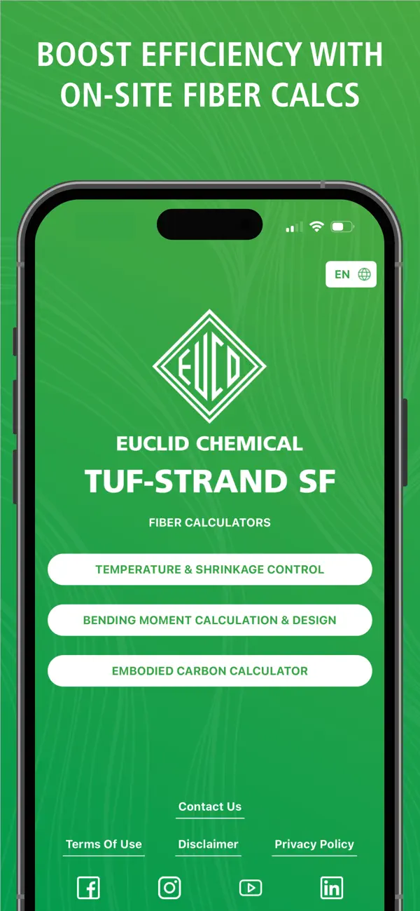 Screenshot #1 pour Euco FiberCalc