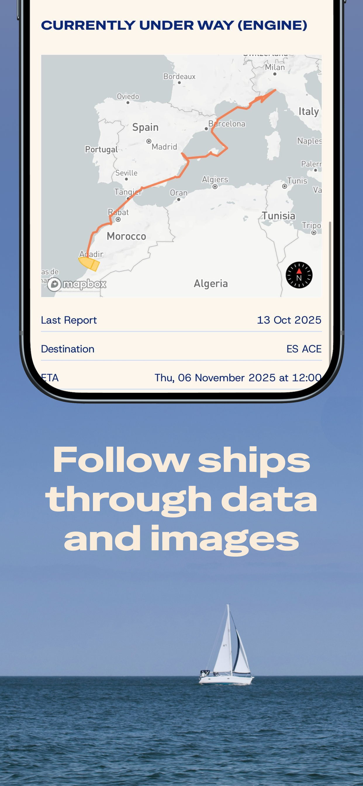 Miles at Sea: AI Ship Tracker screenshot 4