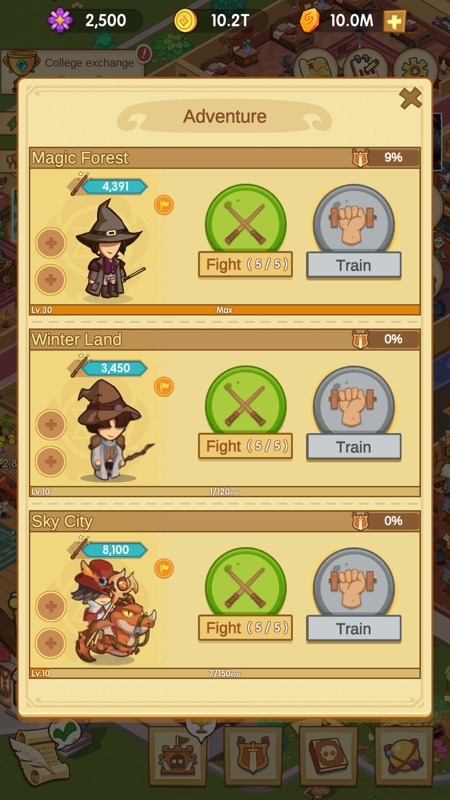 Idle Magic Academy screenshot 3