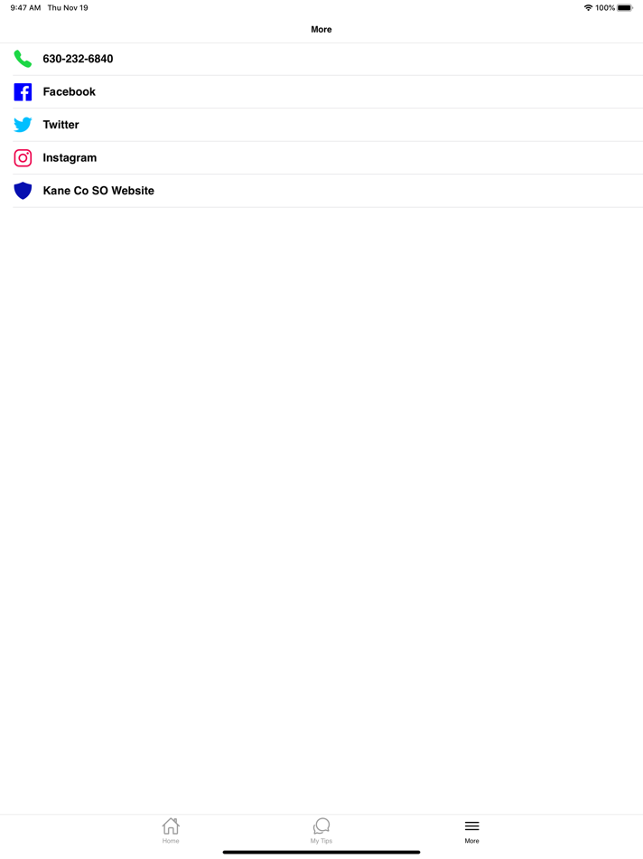 #2. Tips - Kane Co Sheriff IL (iOS) 由: Kane County Sheriff's Office