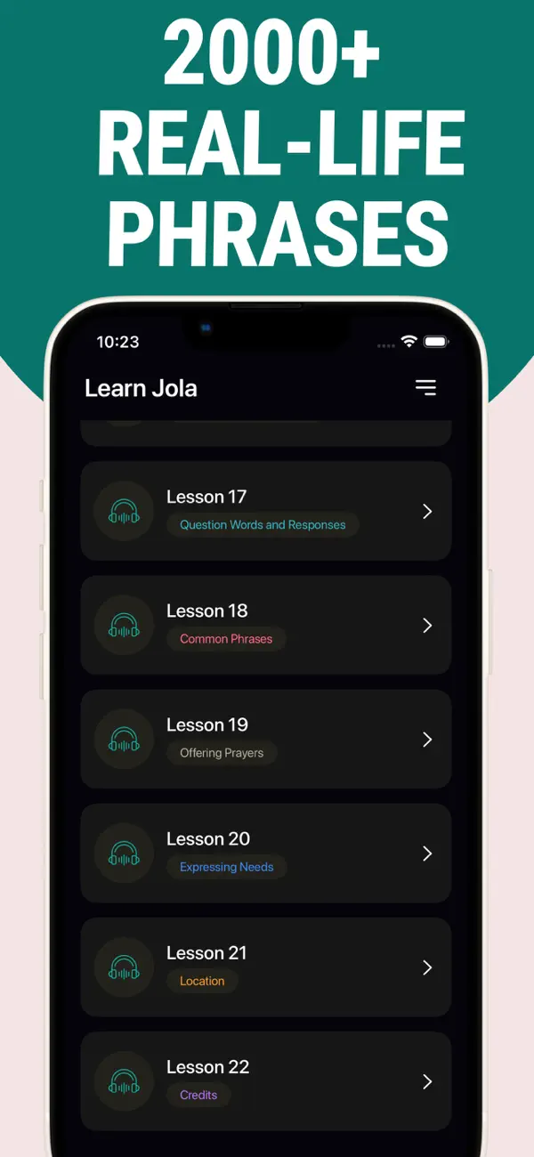 Screenshot #2 pour Fast - Speak Jola Language