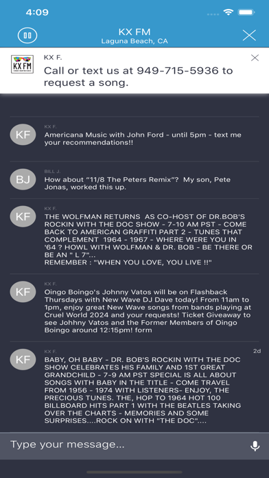 KX FM Radio Screenshot