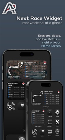 Apex Widgets: F1 Race & Stats screenshot