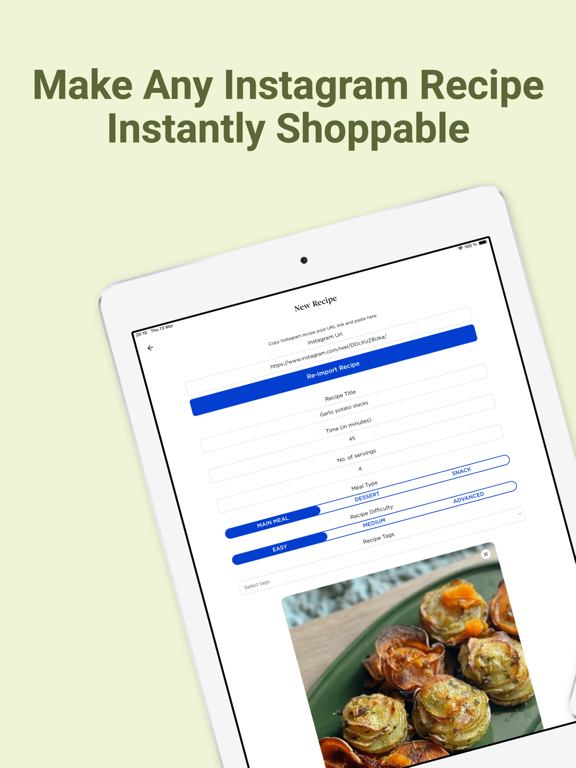 Sundæ: Shop Creator Recipes iPad screenshot 2 - Food & Drink app