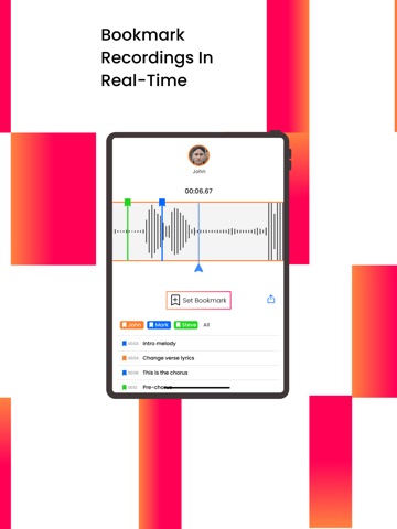 Cord: Music Collaboration iPad screenshot
