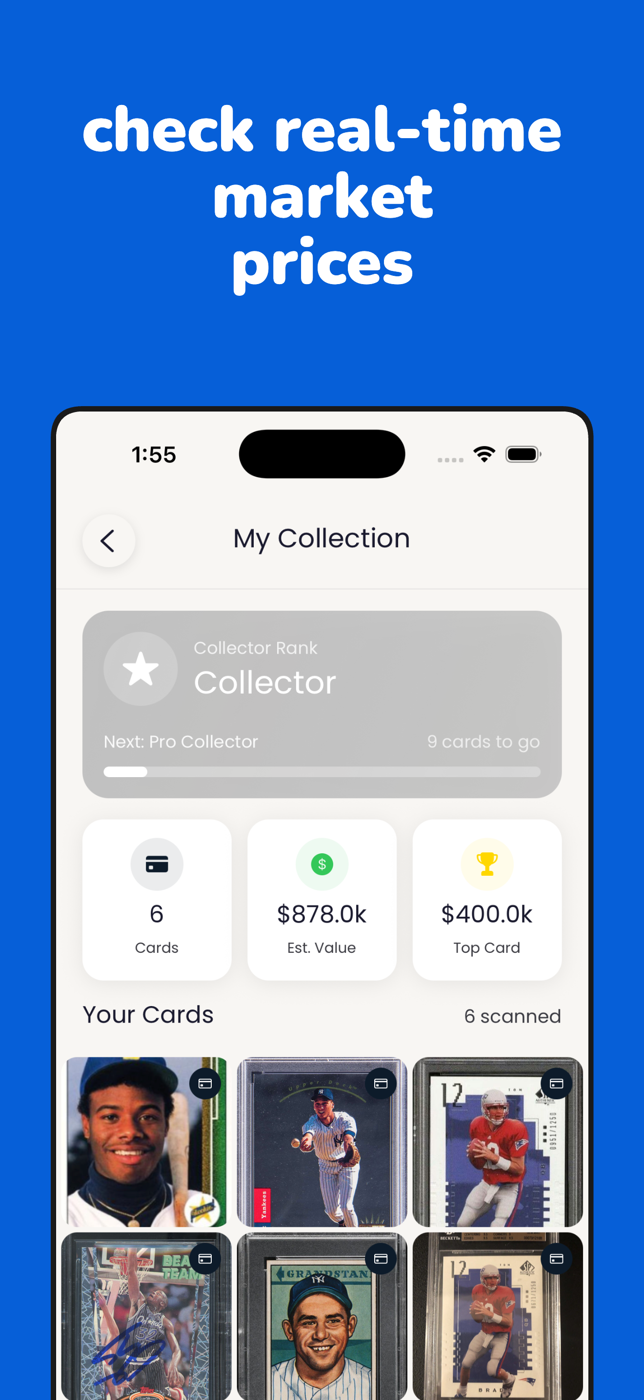 Sports Card Value: GradeSnap screenshot 3
