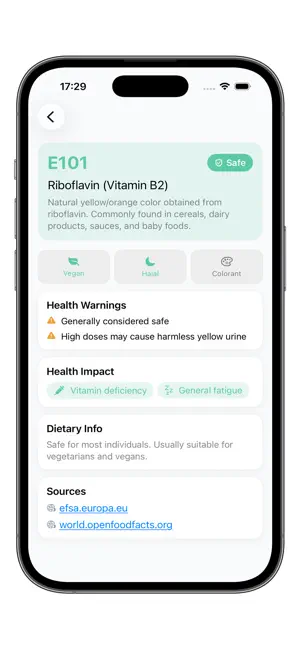 AdditiveGuard: E-Number Scan screenshot 4