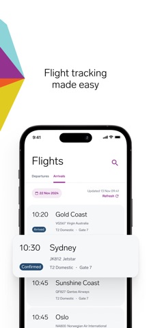 Perth Airport App screenshot