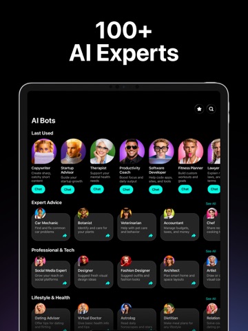 My Chat AI - Chatbot Assistant iPad screenshot