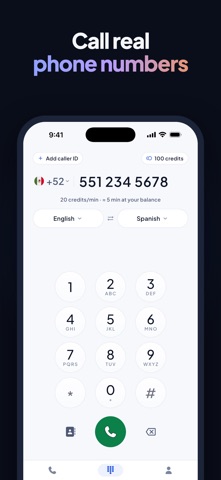 Bilingo: Phone Call Translator Screenshot 6 of 6