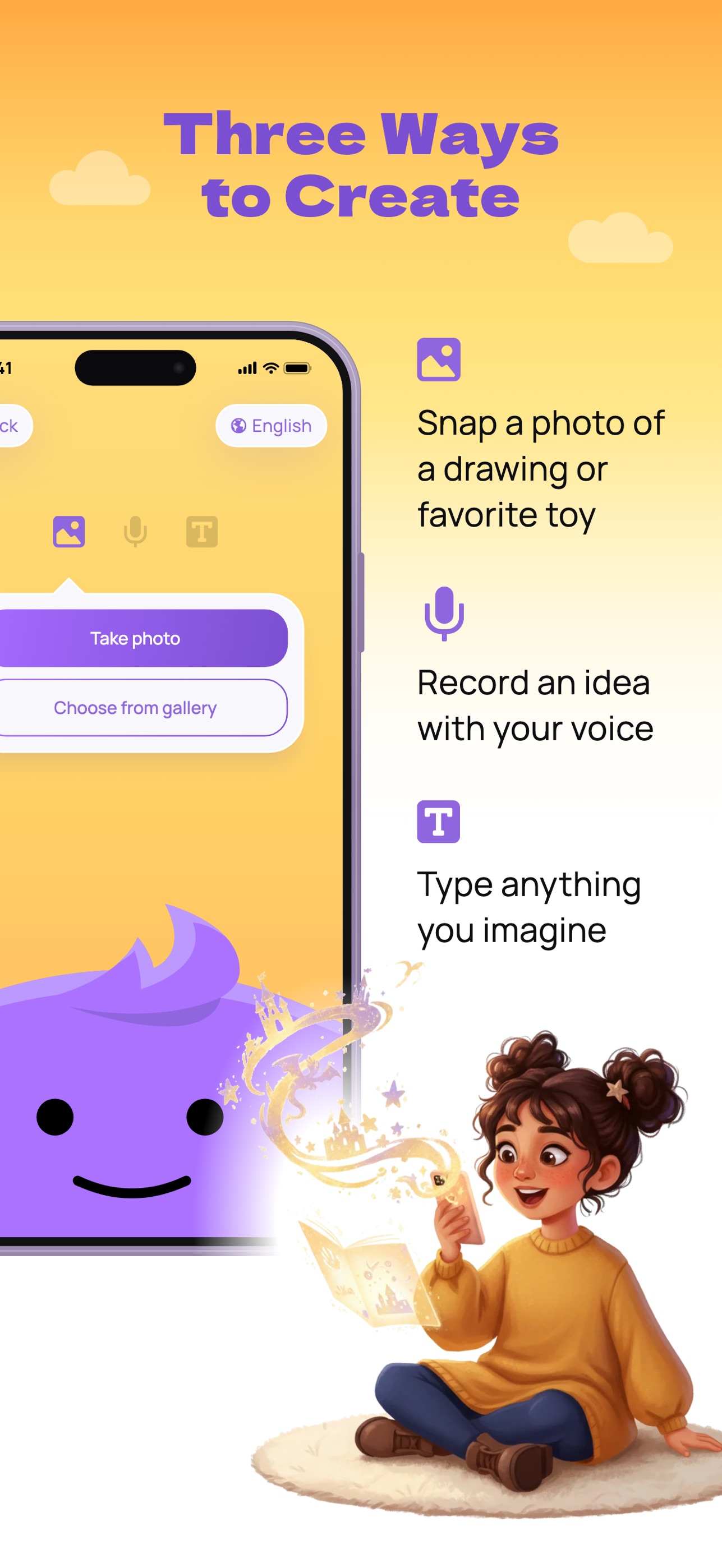 Screenshot 2 of LuniMuni: Kids Story Maker