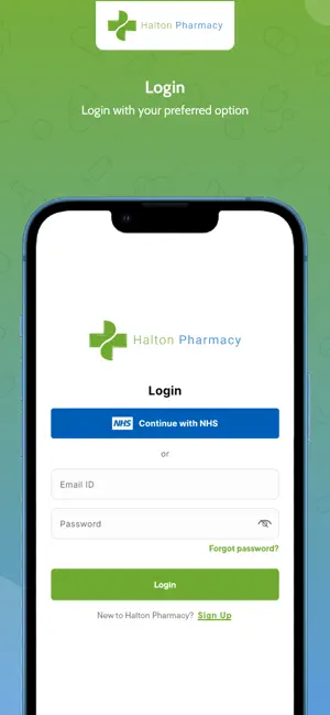Halton Pharmacy iPhone screenshot 1