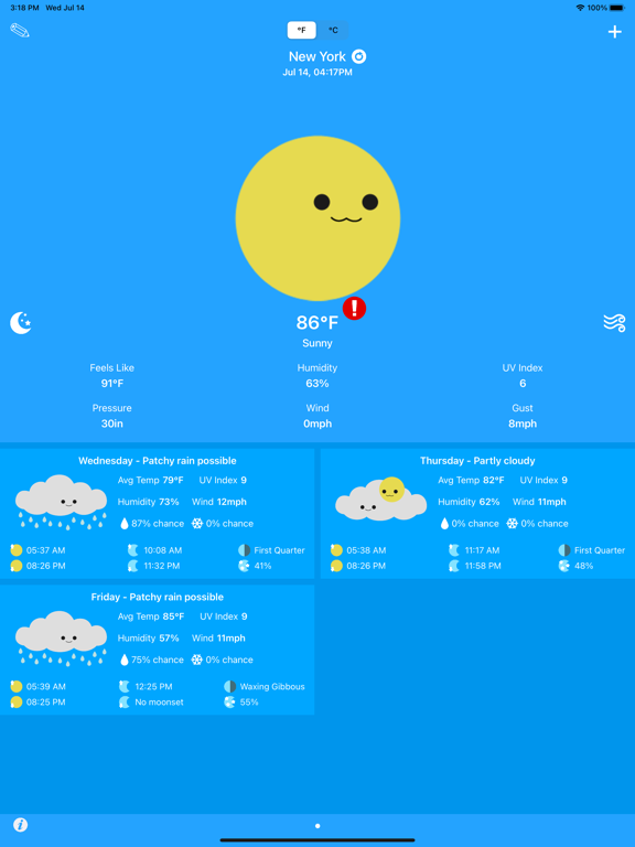 Screenshot #4 pour WeatherCute World