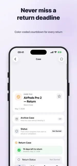 ProofCase: Receipt Tracker screenshot 3