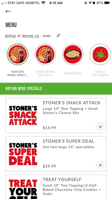 Stoner's Pizza Joint Screenshot