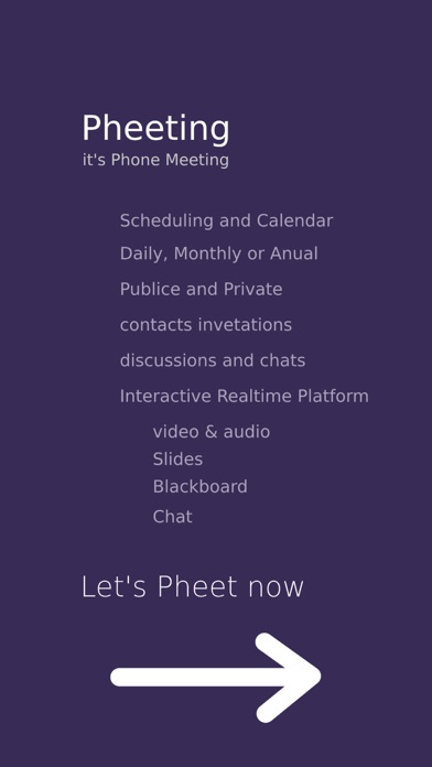 Pheeting Screenshot