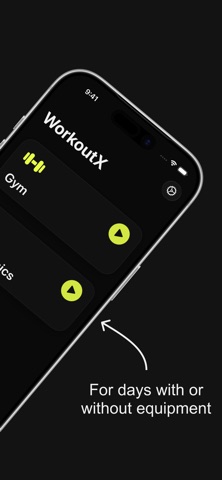 WorkoutX: Gym Tracker Screenshot 2 of 10