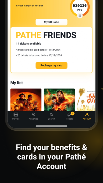 Pathé Switzerland Screenshot