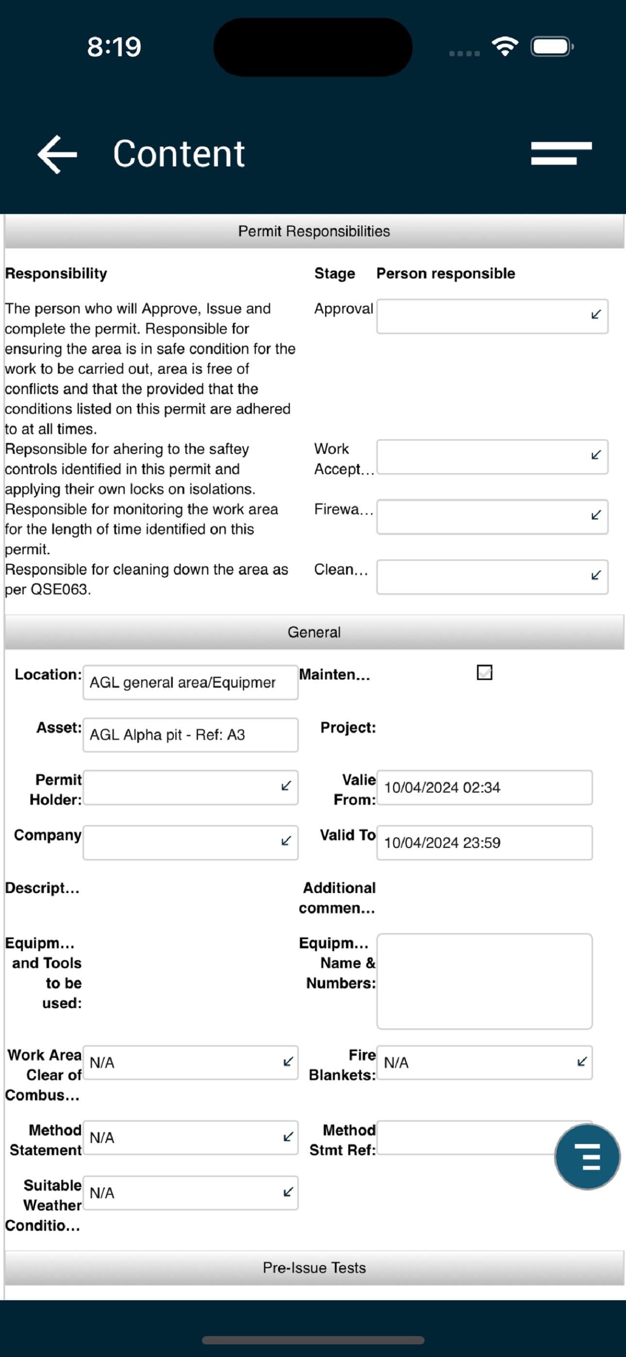 Screenshot 7 of PEMAC Assets Mobile (4.4)