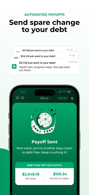 Ditch: Pay Off Debt Faster screenshot 2 of 8