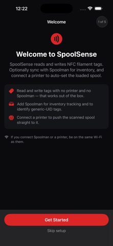 SpoolSense - NFC Filament Tags Screenshot 5 of 5