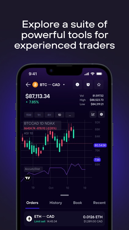 Ndax: Crypto Trading & Wallet