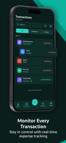 Expense Tracker: Money Track Screenshot 3 of 10