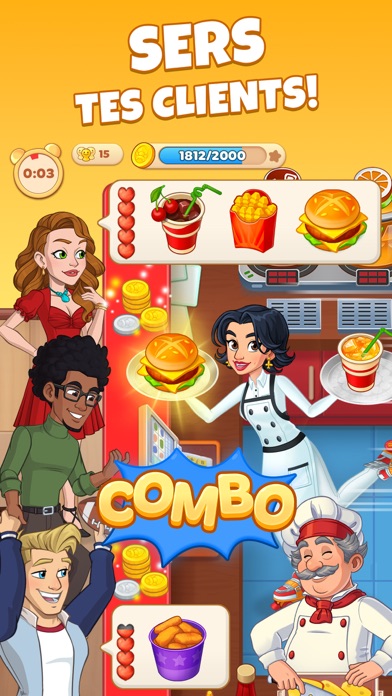 Screenshot #1 pour Cooking Diary® Jeu de Cuisine