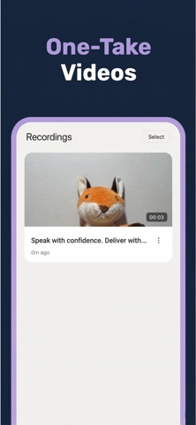 Screenshot 4 of Teleprompter – Montrelia AI App