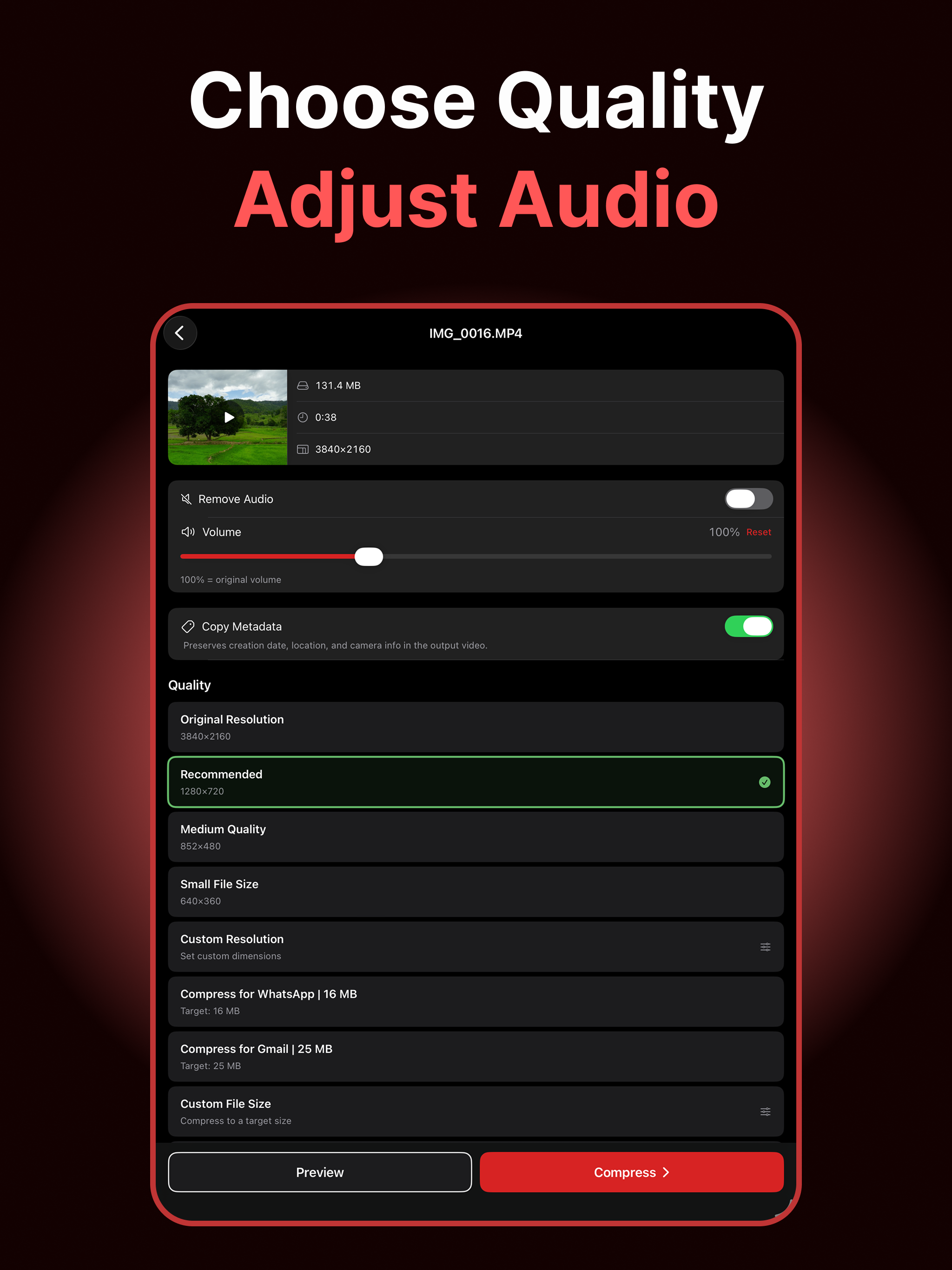 Video Compressor | Reduce Size screenshot 7