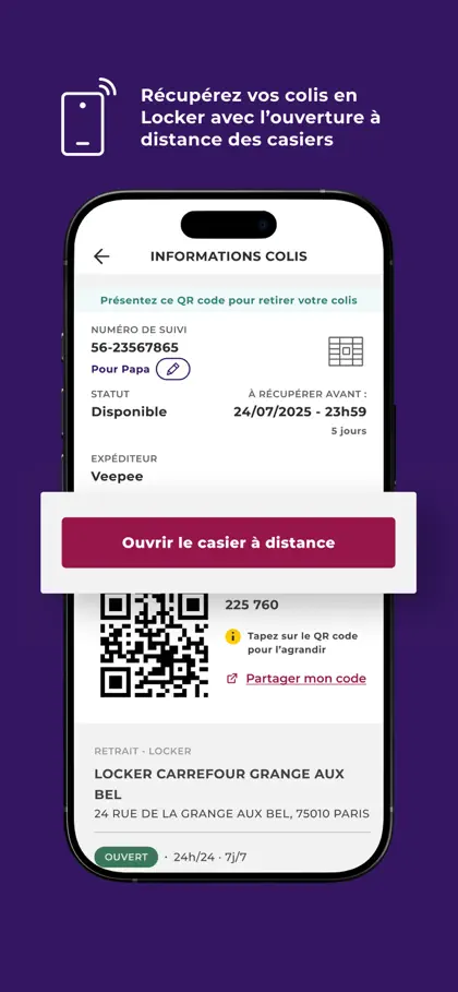 Screenshot 5 von 6 zu Mondial Relay, suivi de colis