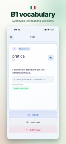 Italian B1 Citizenship — CILS iPhone screenshot