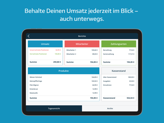 Screenshot #6 pour ready2order POS - Kassensystem
