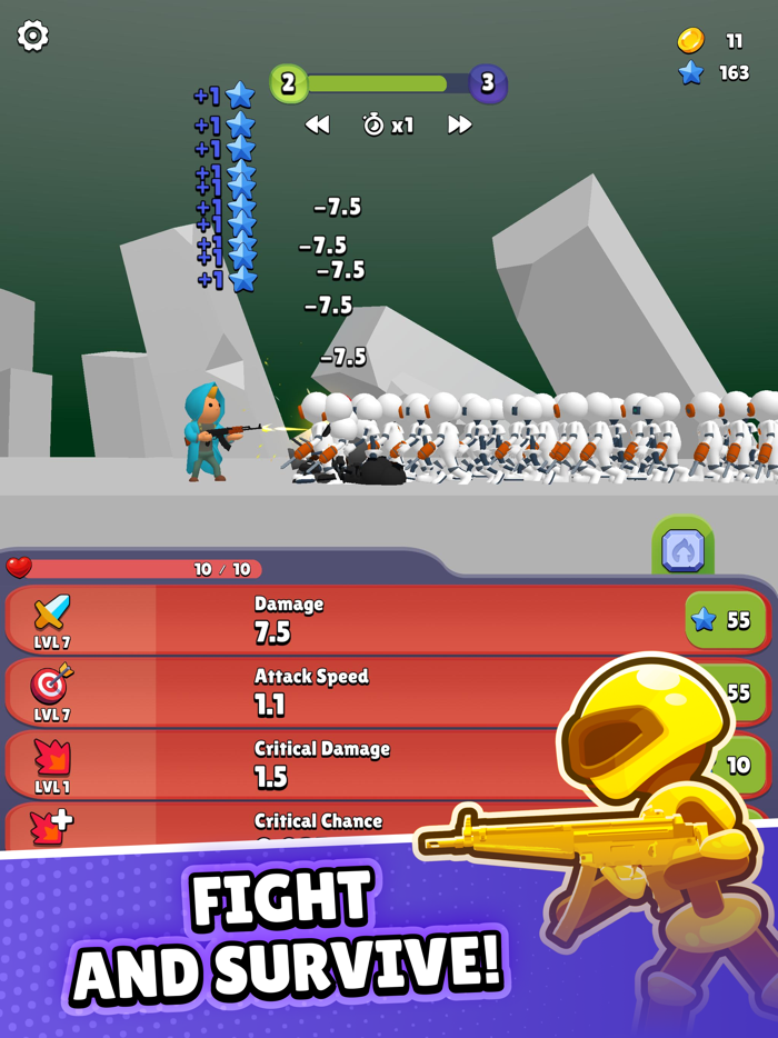 AI Rebellion－Stickman Fighting