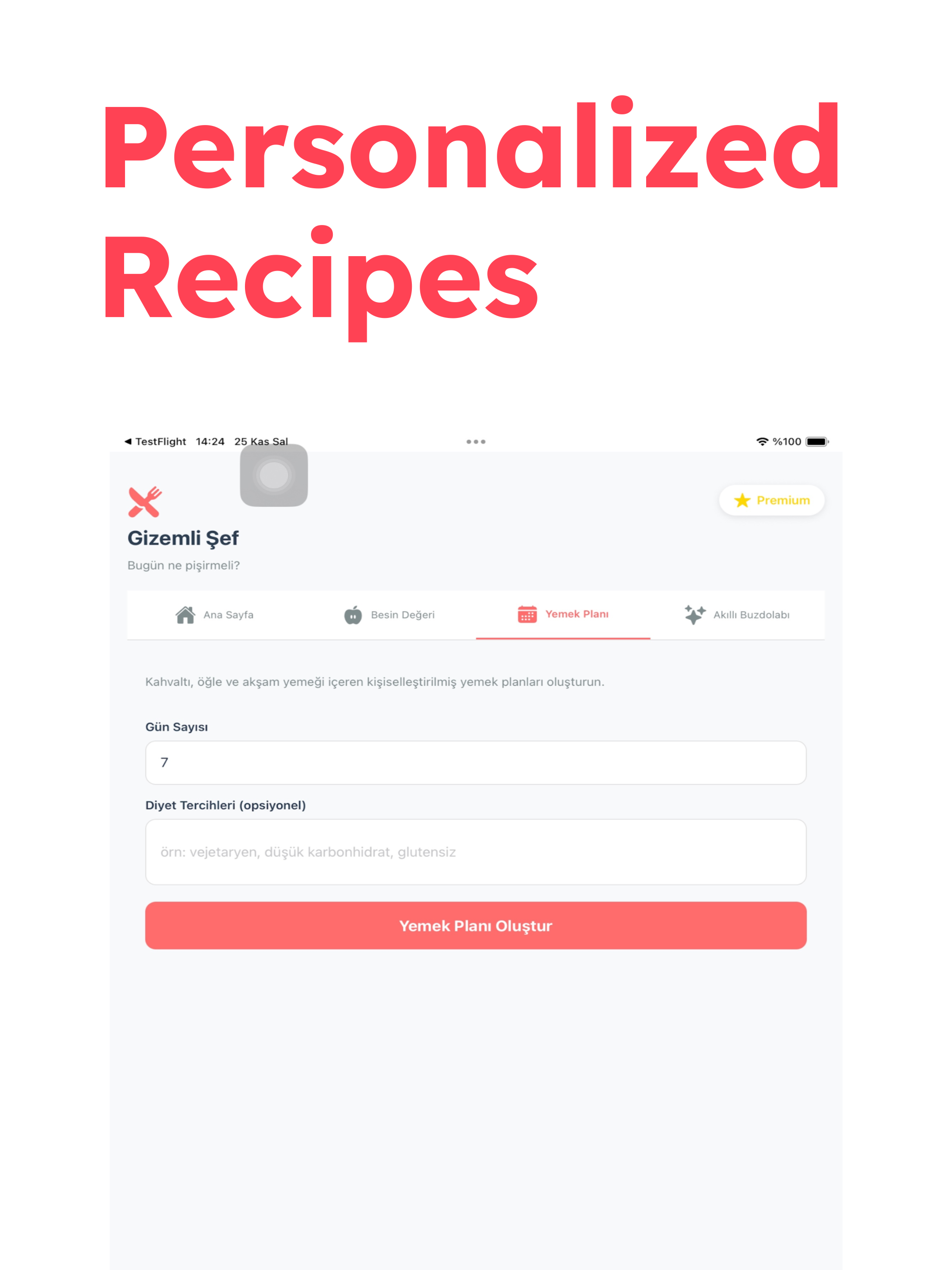 Secret AI Chef