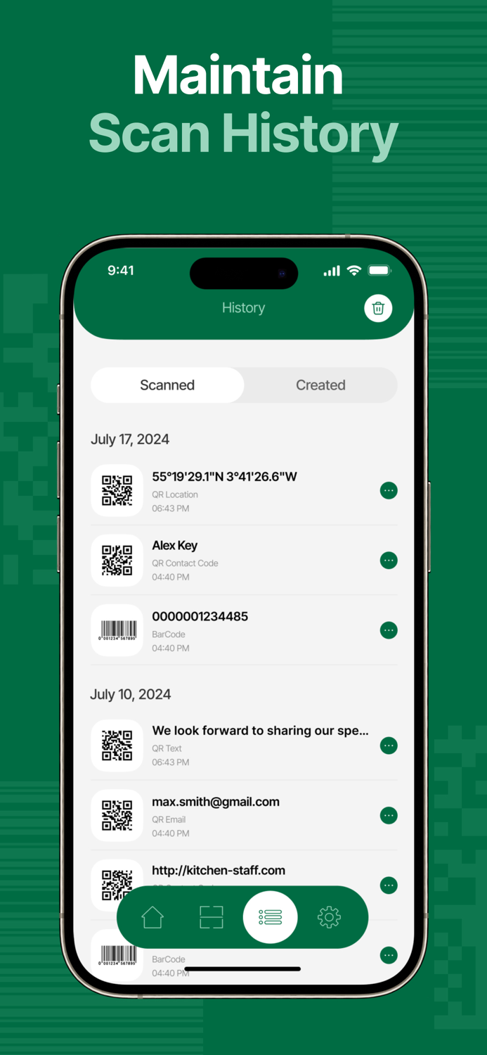 Проверка Штрих кода - QR Code