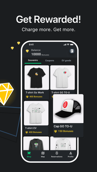 GO TO-U: EV Charging App iPhone screenshot 9 - Navigation app