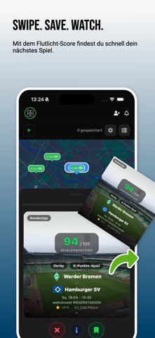 Flutlicht - Groundhopping App screenshot